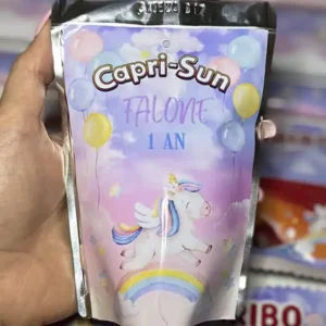 Boisson capri sun personnalisée