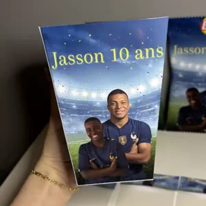Emballage boite de pop corn personnalisée