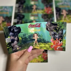 Soda étiquette coca cola personnalisée