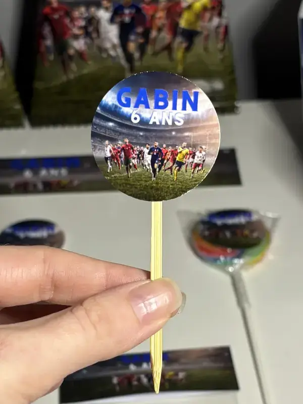 Petit pique apéritif personnalisé