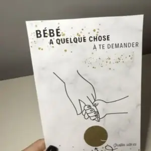Carte à gratter personnalisée