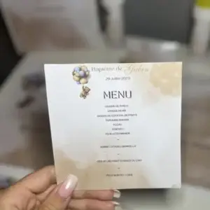 Menu personnalisé
